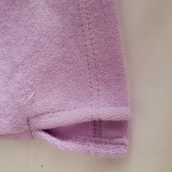 Xhilaration™ Terry Cloth Halter Cover Up Dress Purple Size XL - Picture 9 of 10